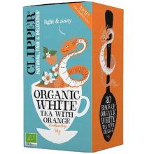 Clipper Herbata Biała Pomarańczowa BIO (20 x 1,7 g) 34 g