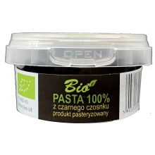 Przetwory Z Natury Pasta Z Czarnego Czosnku Bezglutenowa BIO 80 g