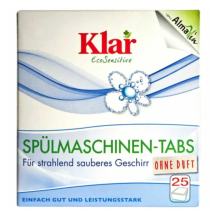 Klar Tabletki Do Zmywarek ECO 25 sztuk