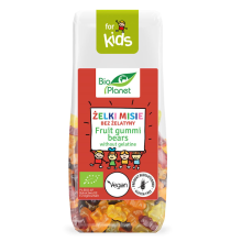 Bio Planet For Kids Żelki Misie Bez Żelatyny Bezglutenowe BIO 100 g