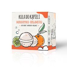 Słomiana Pracownia Kula do kąpieli mandarynka - bergamotka