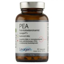 Kenay PEA Palmitoiloetanoloamid Levagen+ 60 kapsułek