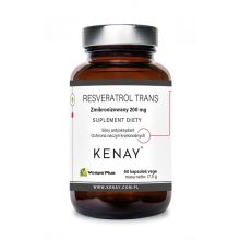Kenay Resweratrol Zmikronizowany Trans 200 mg 60 kapsułek