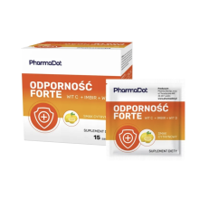 PharmaDot Odporność Forte 15 saszetek o smaku cytrynowym