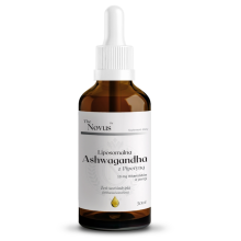 The Novus Liposomalna Ashwagandha z Piperyną krople 50 ml