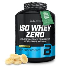 BioTech USA Iso Whey 1816 g lactose reduced o smaku bananowym