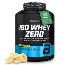 BioTech USA Iso Whey 2270g lactose reduced o smaku bananowym