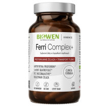 Biowen Żelazo Ferri Complex+ 60 kapsułek