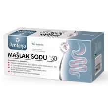 Protego Maślan Sodu 150 mg 60 kapsułek