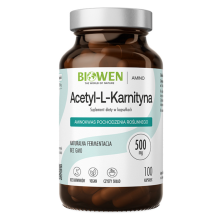 Biowen Acetyl-L-Karnityna 100 kapsułek