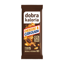 Dobra Kaloria Baton Orzeszki & czekolada 35g