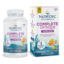 Nordic Naturals Complete Omega Junior 283mg Lemon 180 mini kapsułek żelowych