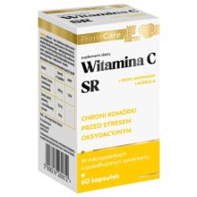 WegaFarm Witamina C SR+ bioflawonoidy i acerola 60 kapsułek