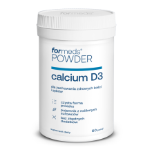 Formeds Powder Calcium D3 cytrynian wapnia + Witamina D3 60 porcji