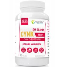 Wish Cynk do ssania 60 tabletek