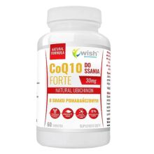 Wish Coenzyme Q10 Forte do ssania 60 tabletek