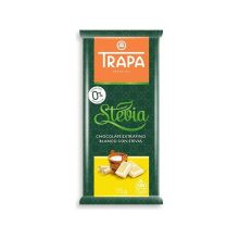 Trapa Czekolada biała bez cukru słodzona stewią 75 g