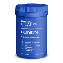 ForMeds Bicaps Carnitine N-Acetyl L-karnityny 60 kapsułek