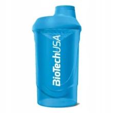 BioTech USA Shaker Wave blue 600ml