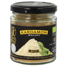Pięć Przemian Kardamon mielony bezglutenowy BIO 60 g