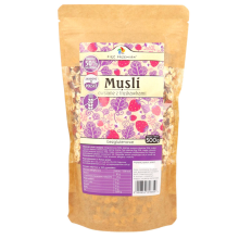 Pięć Przemian Musli owsiane z truskawkami bezglutenowe 500 g