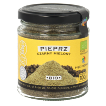 Pięć Przemian Pieprz czarny mielony bezglutenowy BIO 100 g