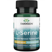 SWANSON AjiPure L-seryna 500mg 60 vege kapsułek
