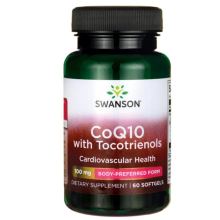 SWANSON Koenzym Q10 100 mg + Toco 10 mg 60 kapsułek żelowych