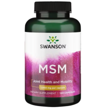 SWANSON MSM 1000 mg 120 kapsułek