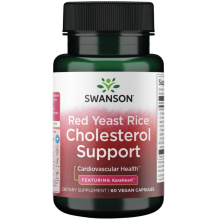 SWANSON Red Yeast Rice Cholesterol Support 60 vege kapsułek