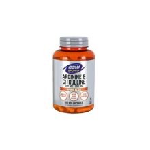 NOW Foods Arginine & Citrulline 120 vege kapsułek