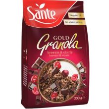 Sante Granola Gold Brownie Wiśnia 300g