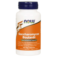 NOW Foods Saccharomyces Boulardii 60 vege kapsułek