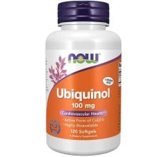 NOW Foods Ubiquinol 100 mg 120 kapsułek żelowych