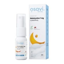Osavi Melatonina z Passiflorą Spray Doustny 1 mg 25 ml o smaku wiśniowym