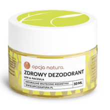 Opcja Natura Zdrowy dezodorant len & paczula 50ml