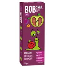 BOB SNAIL Przekąska jabłko - śliwka 30 g