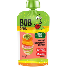 BOB SNAIL Smoothie kaki - guawa bez dodatku cukru 120 g