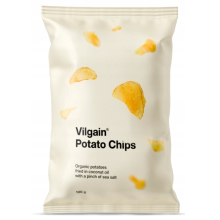 Vilgain BIO chipsy ziemniaczane sól morska 100 g