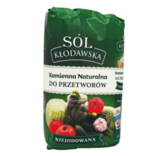 KŁODAWA Sól kamienna naturalna do przetworów niejodowana 1,1 kg