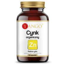 Yango Witamina C z bioflawonoidami + CYNK ORGANICZNY 90 kapsułek