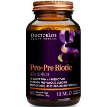 Doctor Life Pro+Pre Biotic Dla Kobiet 60 kapsułek