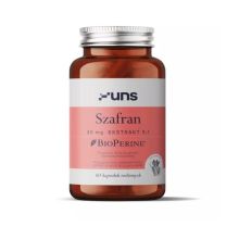UNS Szafran + Bioperine 60 vege kapsułek