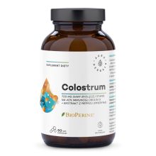 Aura Herbals Colostrum 700 mg + BioPerine 60 kapsułek
