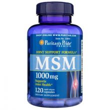 Puritan's Pride MSM 1000 mg 120 kapsułek