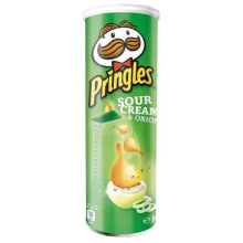 PRINGLES Sour Cream & Onion śmietana z cebulką 165 g