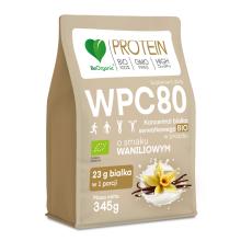 BeOrganic by Aliness Białko serwatkowe WPC 80 Wanilia BIO 345 g