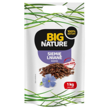 Big Natura Siemię lniane ziarno 1 kg