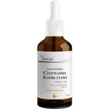 The Novus Czerwona koniczyna liposomalna z piperyną krople 50 ml