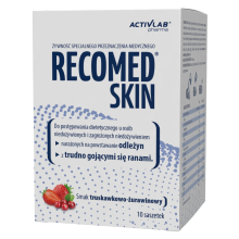Activlab RecoMed SKIN na odleżyny i rany 10 saszetek o smaku truskawka-żurawina